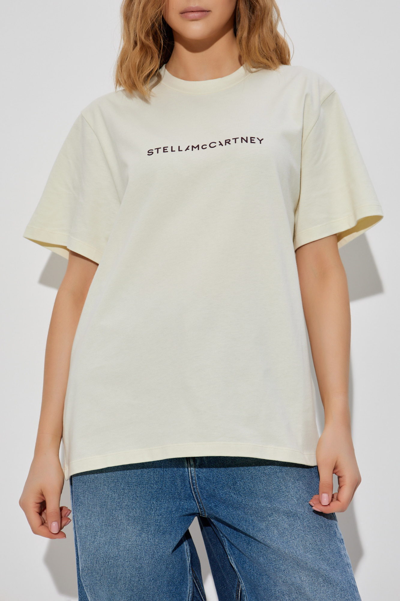 Stella McCartney T-shirt with logo | Women's Clothing | Vitkac